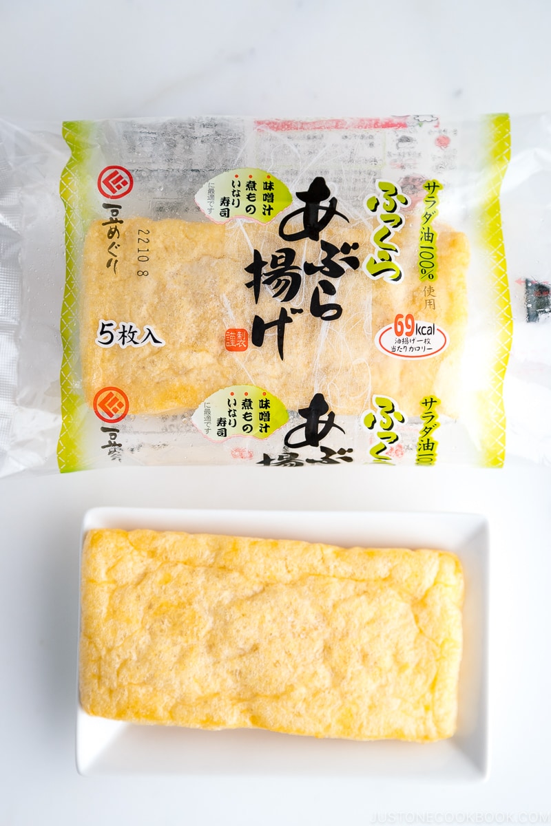 Aburaage (Japanese Fried Tofu Pouch) | Easy Japanese Recipes at JustOneCookbook.com