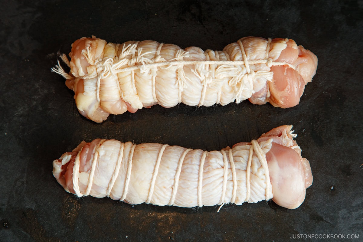 Tie and/or wrap securely at 1/2-inch (1.5-cm) intervals.