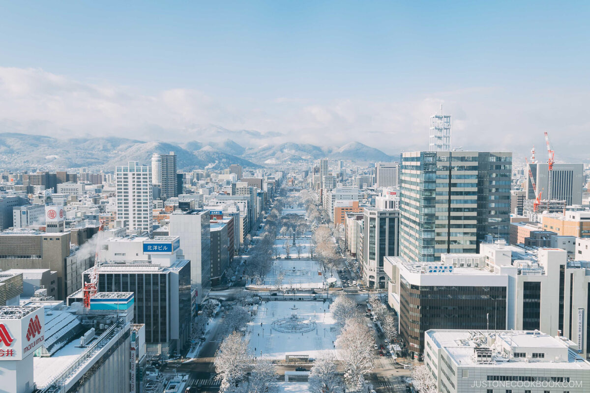 Winter in Sapporo