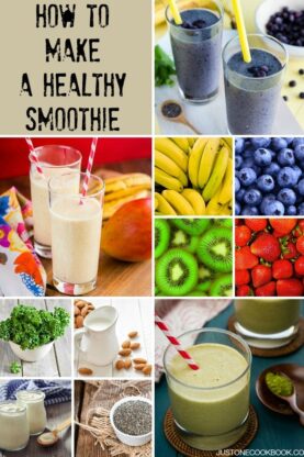 How To Make A Smoothie | Easy Japanese Recipes at JustOneCookbook.com