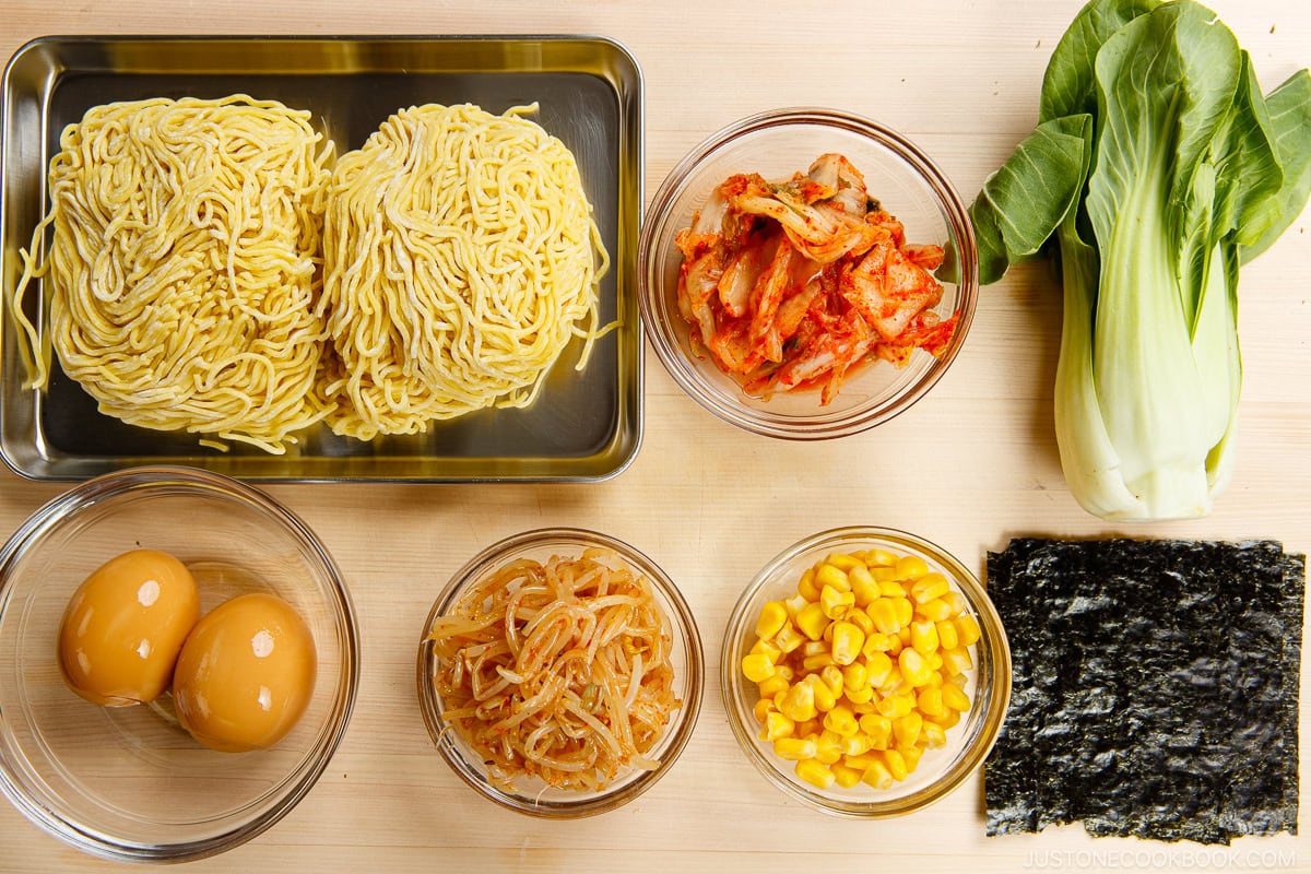 Vegetarian Ramen Toppings